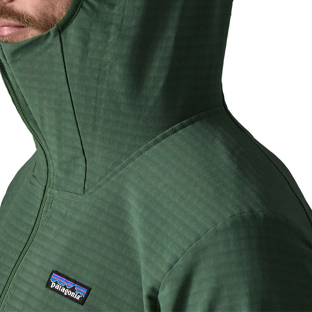 パタゴニア-patagonia R1テックフェイスフーディ男性用ならアシーズ
