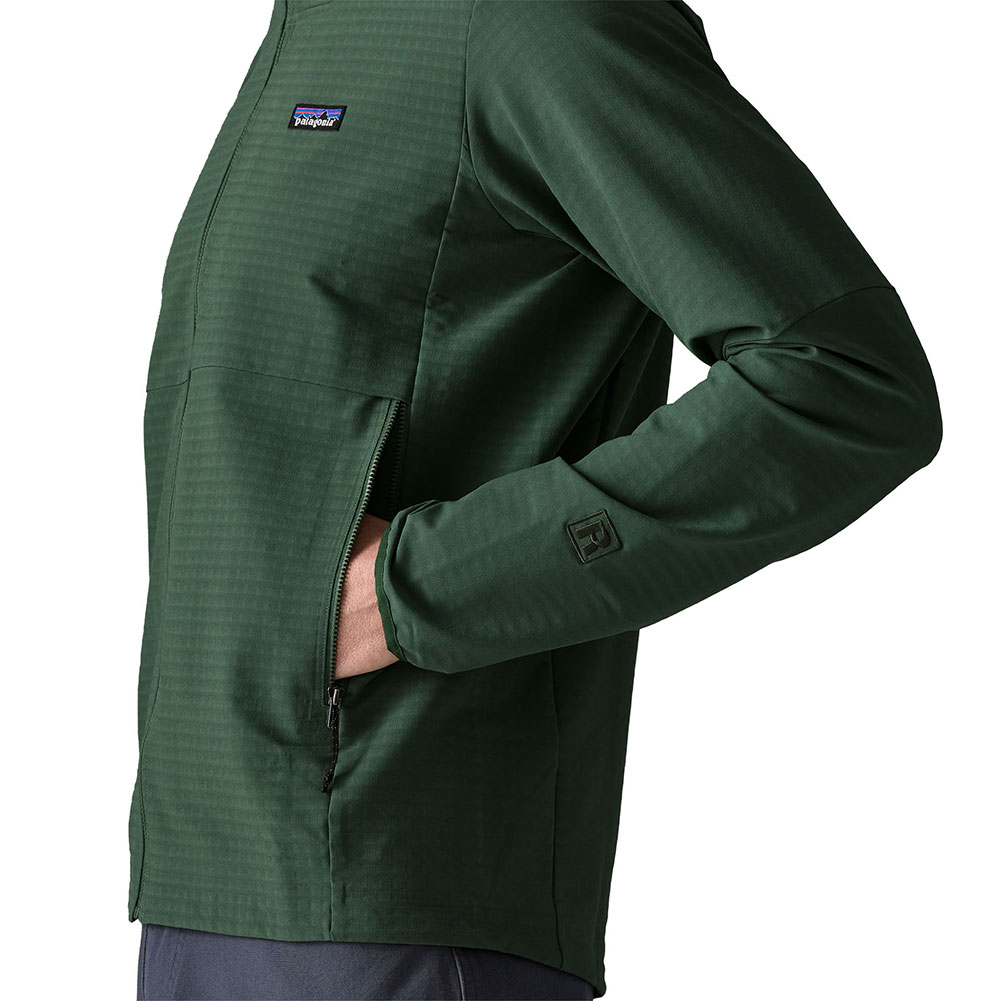 パタゴニア-patagonia R1テックフェイスフーディ男性用ならアシーズ