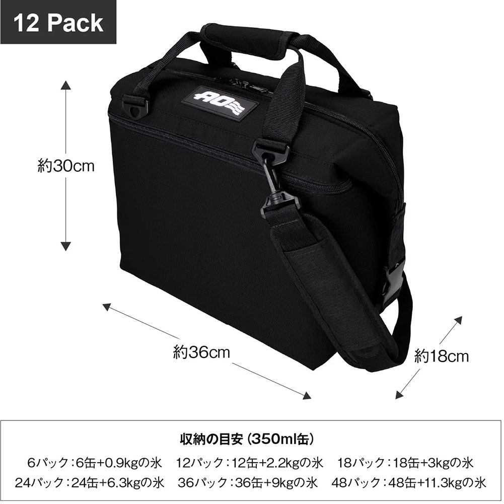 AOクーラー-AO Coolers 12パックキャンパスソフトクーラーなら
