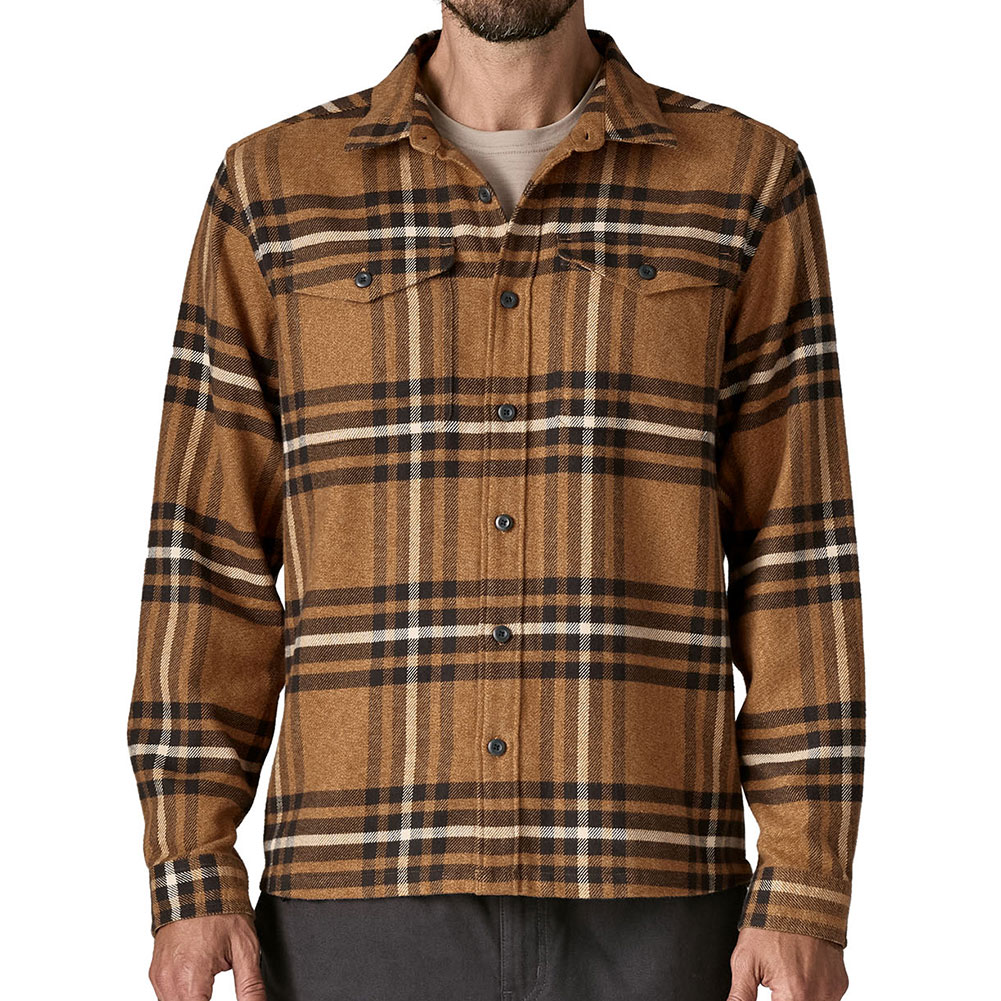 パタゴニア-patagonia フィヨルドフランネルシャツ男性用ならアシーズ