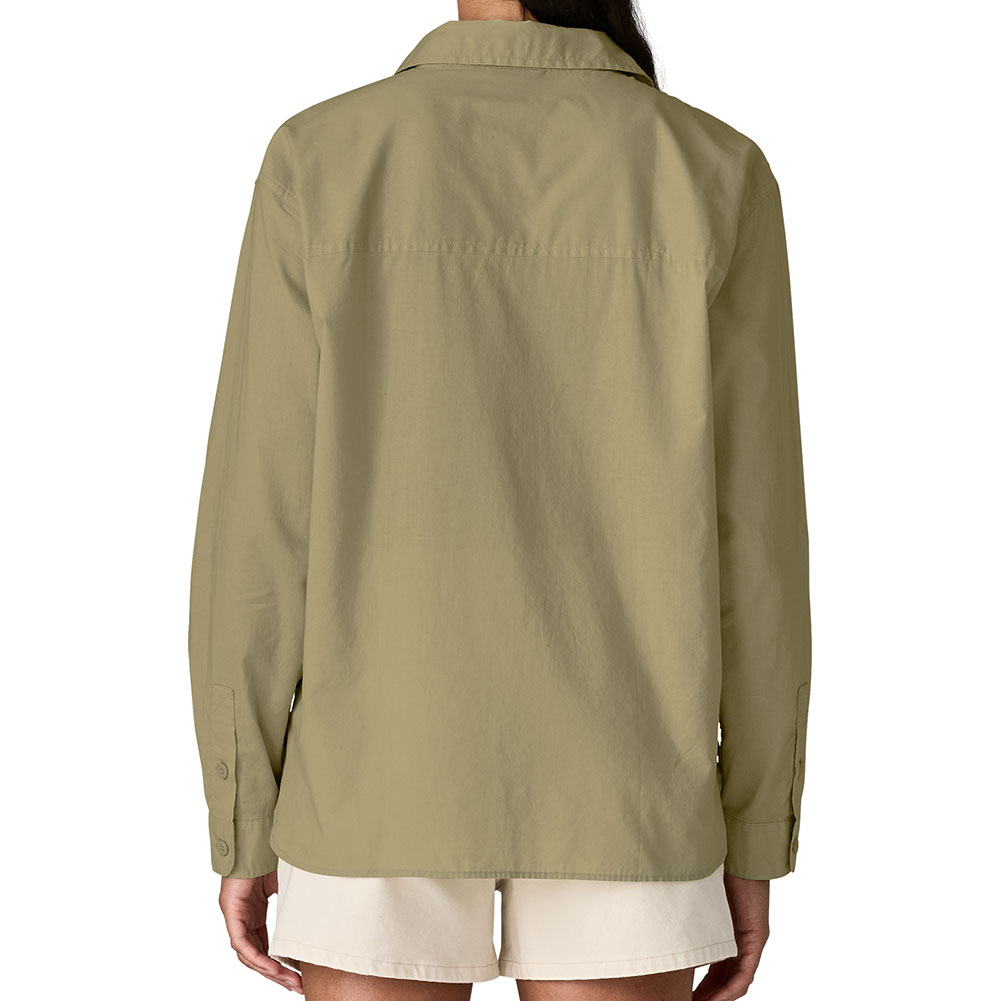 パタゴニア-patagonia ロングスリーブサンライズストリームシャツ女性 