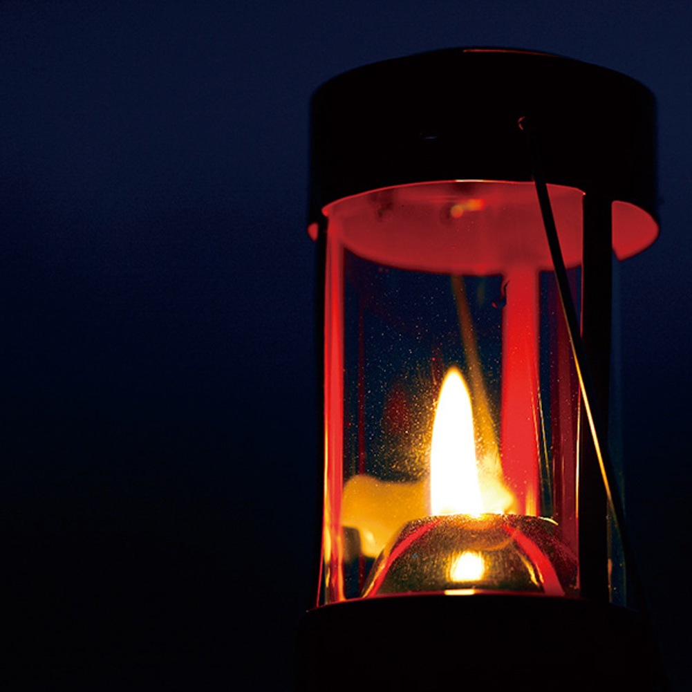 UCO 廃盤 マイクロ キャンドルランタン オレンジ 銀 デッドストック<BR