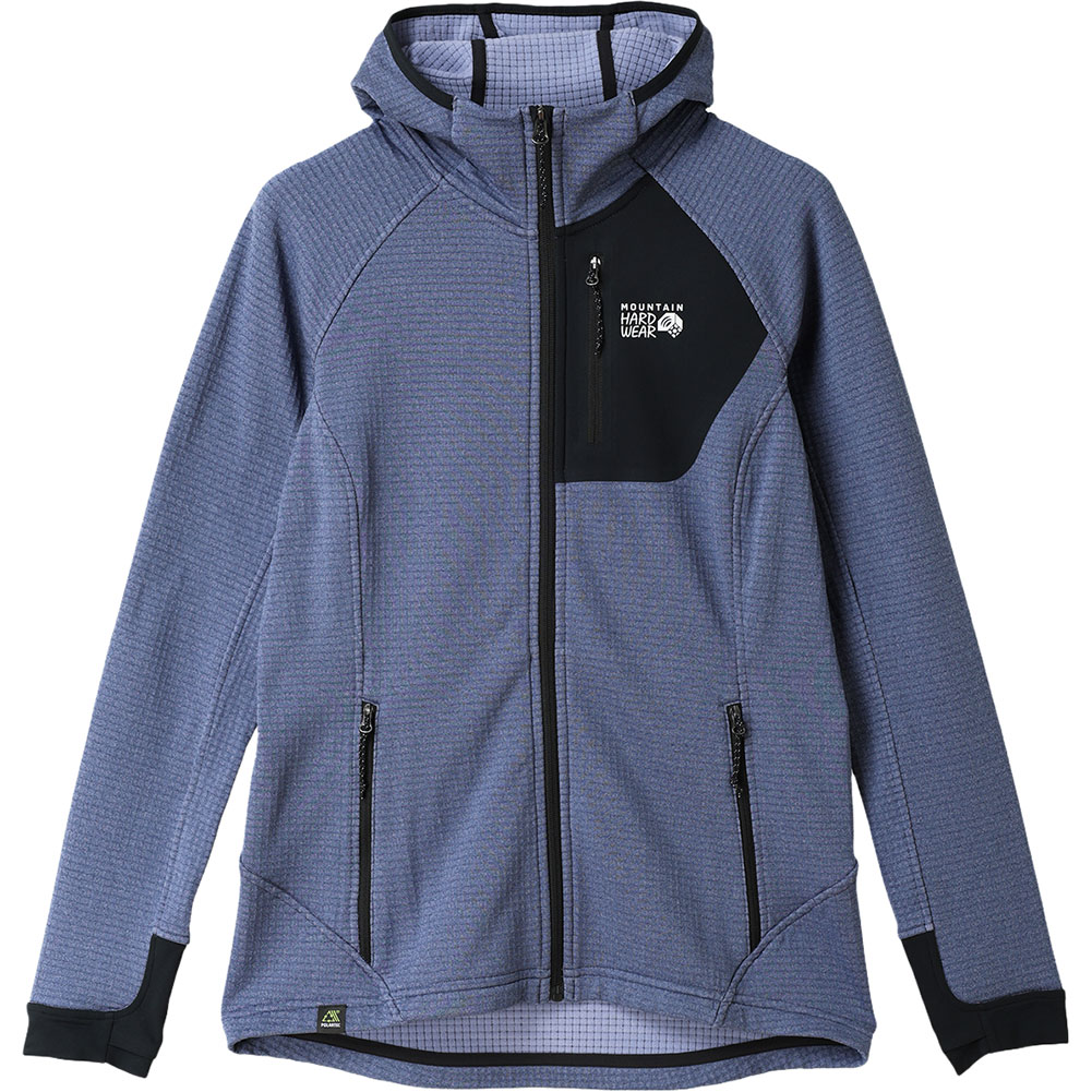マウンテンハードウェア　ポーラテック パワー グリッド フルジップ フーディ マウンテンハードウェア-MOUNTAIN HARD WEAR ポーラテックパワー