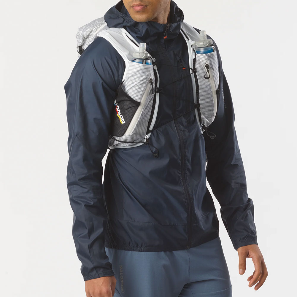 【シーズン前特化】SALOMON Assassin × FLUX おまけ SALOMON（サロモン）ADV SKIN CROSS SEASON RACE FLAG -WHITE / BLACK