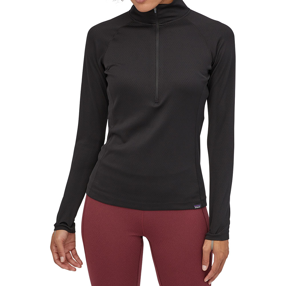 パタゴニア-patagonia キャプリーンミッドウェイトジップネック女性用