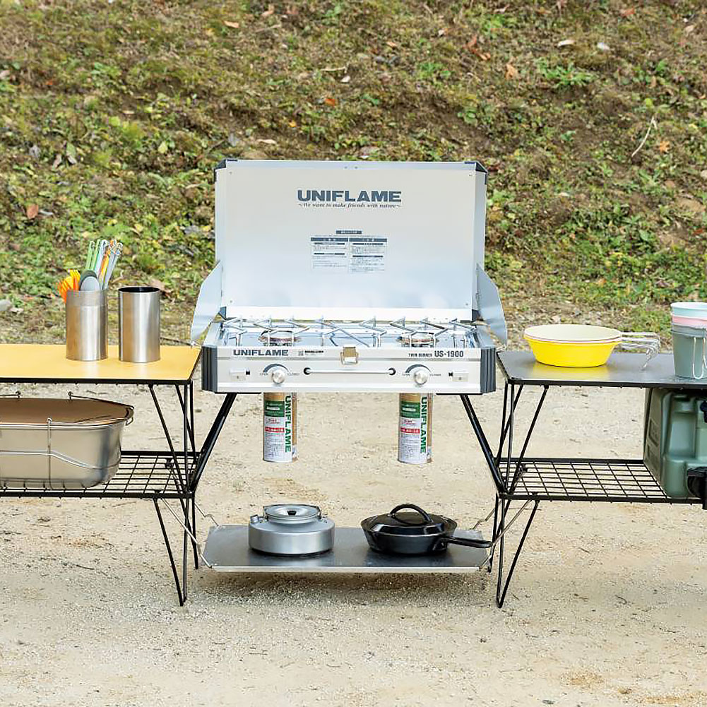 ユニフレームフィ ールドラックセット ユニフレーム-UNIFLAME フィールドラックシステムラックなら