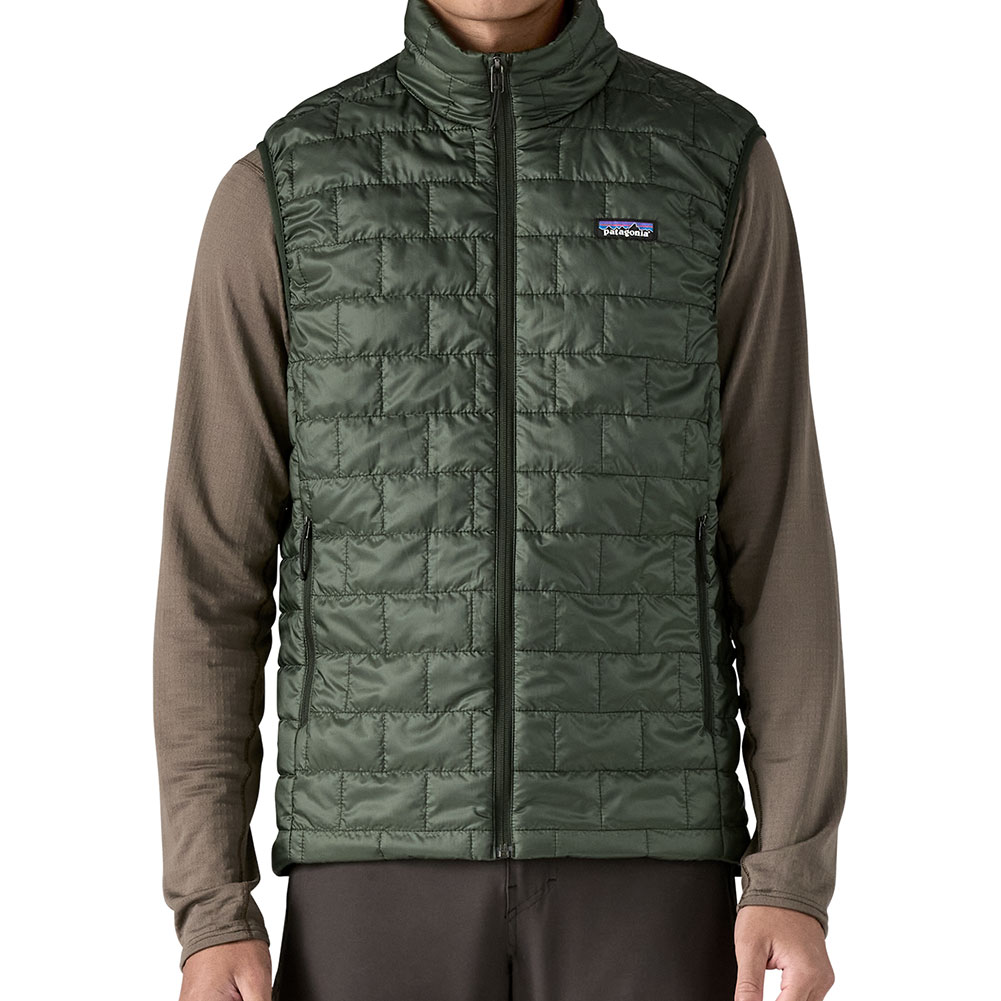 パタゴニア-patagonia ナノパフベスト男性用ならアシーズブリッジが