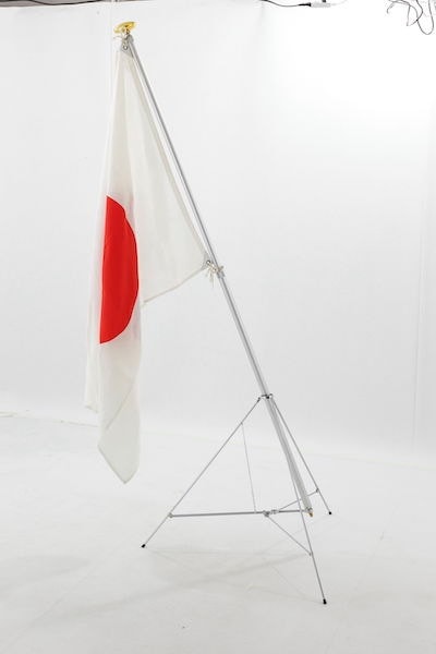 ◾️国旗スタンド 三脚式 ◇国旗スタンド三脚:旗無し afef5cf72ca0b9b976260a009f4ab8