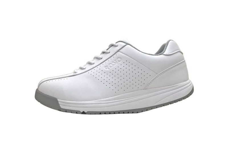 ロシオ15 RGT【ホワイト】腰痛膝痛対策/下肢の筋力UP/ウォーキング/かかとのない健康シューズ