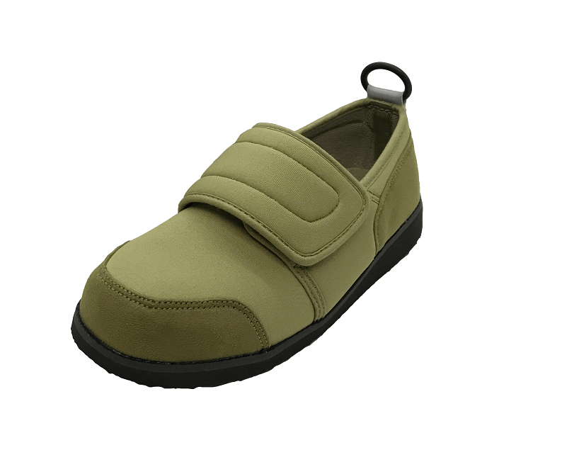 【片足販売　左】すたこらさんソフト05【モスグリーン】| 足囲3E 在庫限り