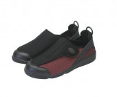 すたこらさんソフト 100【ブラック×ワイン】 | 足囲3E/軽量/通気性