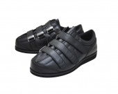 すたこらさんソフト 59【ブラック】 合皮 | 3E-9E/足囲調整できる/リハビリ/装具対応