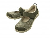 【アウトレット】 すたこらさんソフト 晴77【オリーブ】在庫限り | 足囲4E/軽量/インソール