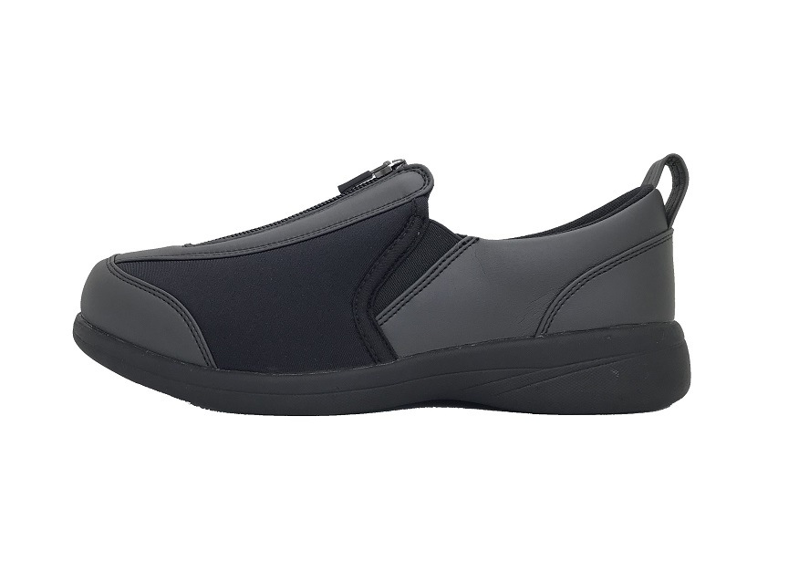 すたこらさんソフト 晴66 【ブラック】 | 足囲4E/インソール/ファスナー