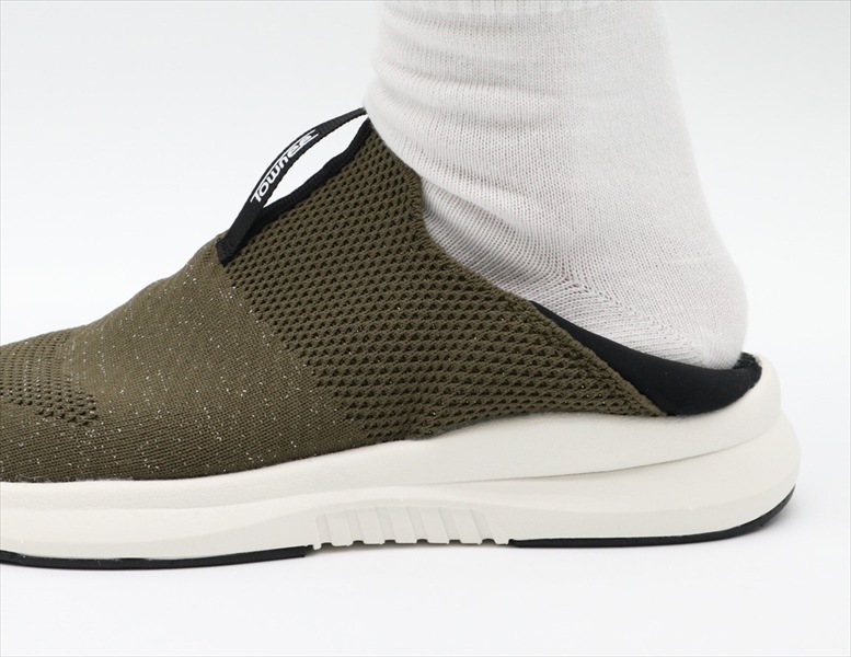 タウニークラブ 2WAY【カーキ】軽量/ストレッチ素材/ソフトな足あたり