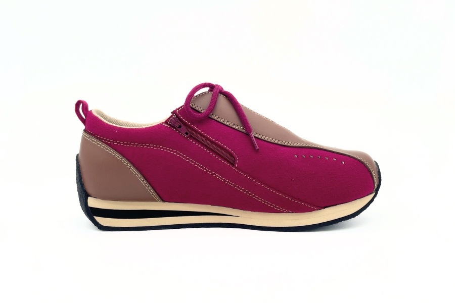 タウニークラブ フィル【ワインレッド】 | ファスナー付/つまずきにくい