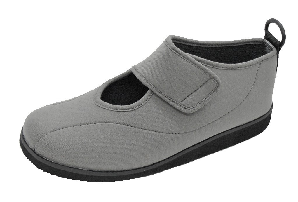 【片足販売　左】すたこらさんソフト07【グレー】 | 足囲3E