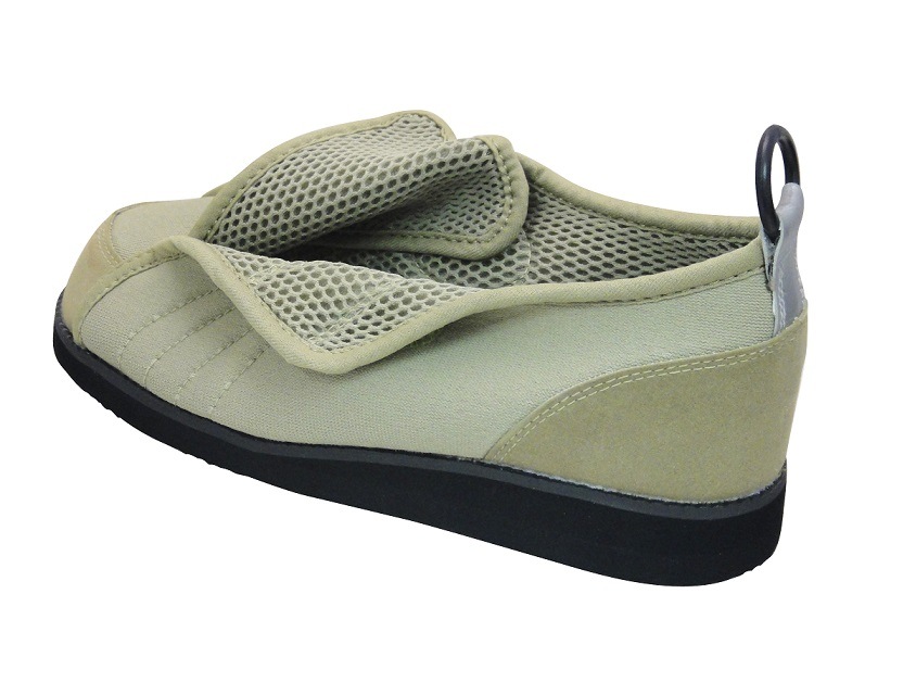 【片足販売　左】すたこらさんソフト20【モスグリーン】| 足囲3E 在庫限り