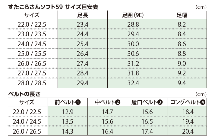 すたこらさんソフト 59【ブラック】 合皮 | 3E-9E/足囲調整できる/リハビリ/装具対応