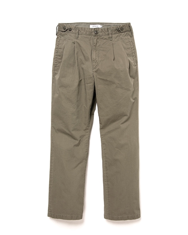 OFFICER CHINO TROUSERS COTTON CHINO CLOTH