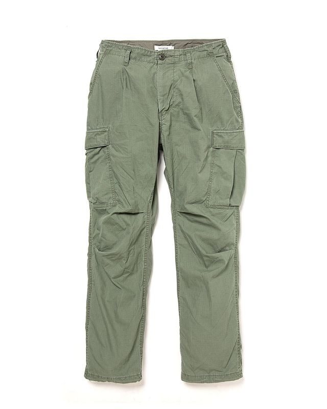 TROOPER 6P TROUSERS COTTON TYPEWRITER SULFUR DYE