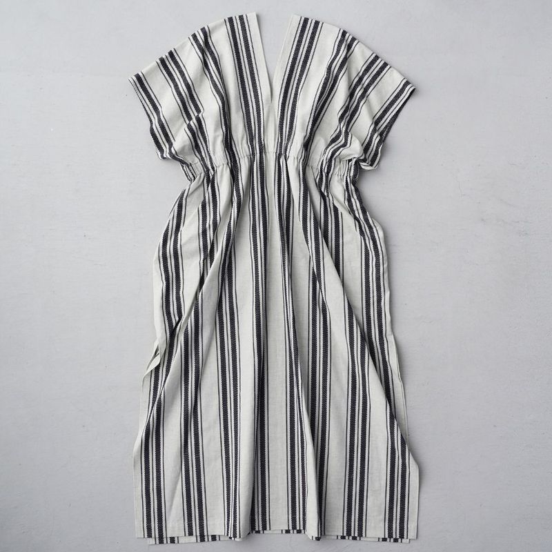 NEO KAFTAN DRESS / NATURAL