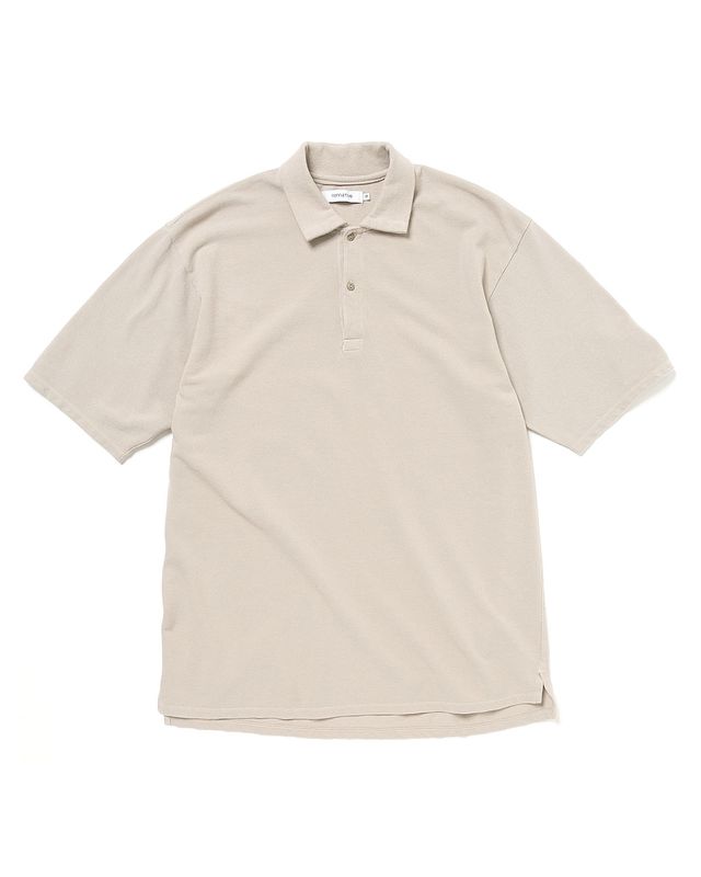 OFFICER S/S POLO SHIRT COTTON PIQUE OVERDYED