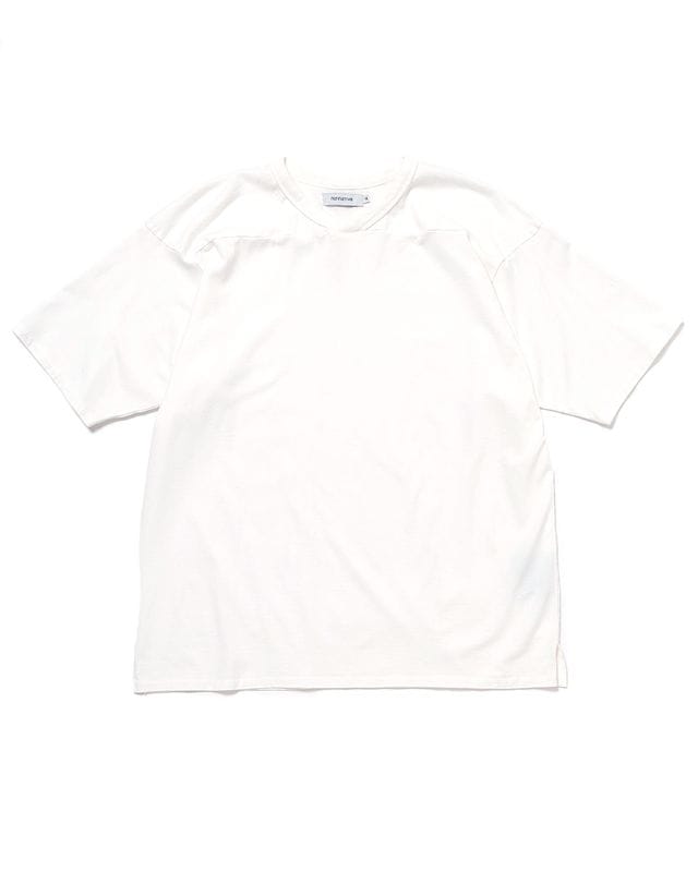 COACH S/S V-NECK TEE COTTON JERSEY OVERDYED
