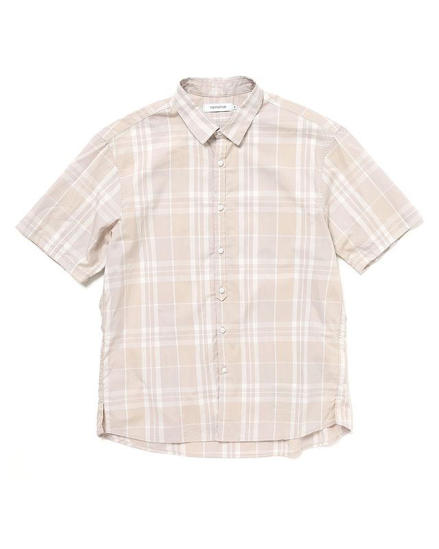 STRANGER S/S SHIRT COTTON MADRAS CHECK