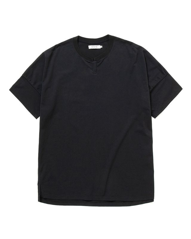 CLERK S/S T-NECK TEE COTTON JERSEY