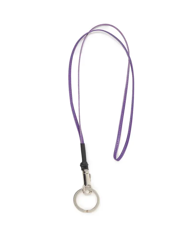 DWELLER KEY RING BRASS WITH LEATHER STRAP by END