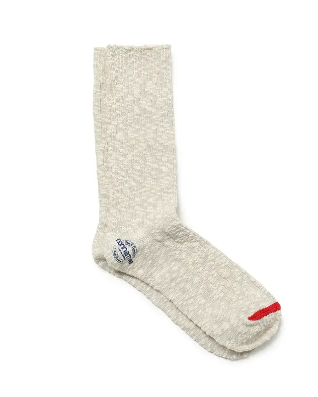 DWELLER SLUB SOCKS HI C/N/P WOVEN
