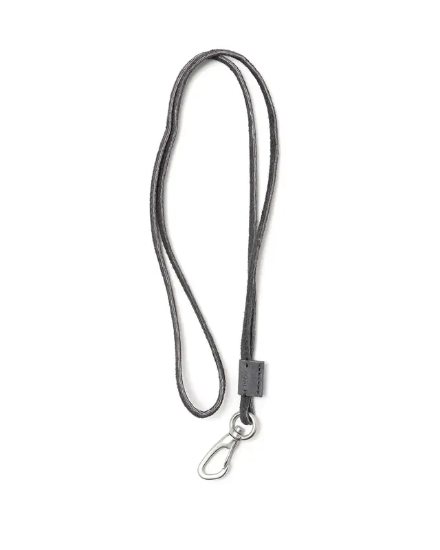 STRAP KEY RING SHORT with PIG SUEDE