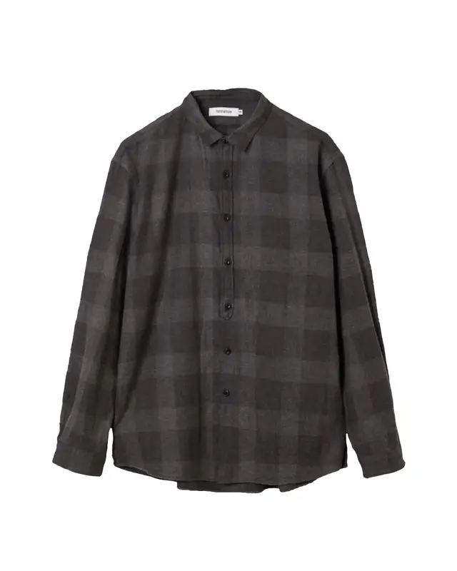 STRANGER SHIRT C/W FLANNEL BLOCK CHECK