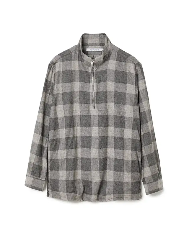 MARINER PULLOVER SHIRT JACKET C/W FLANNEL BLOCK CHECK