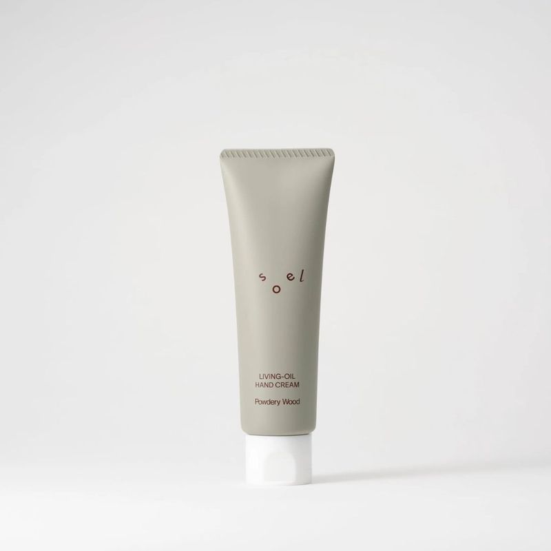 LIVING-OIL ハンドクリーム Powdery Wood 50g