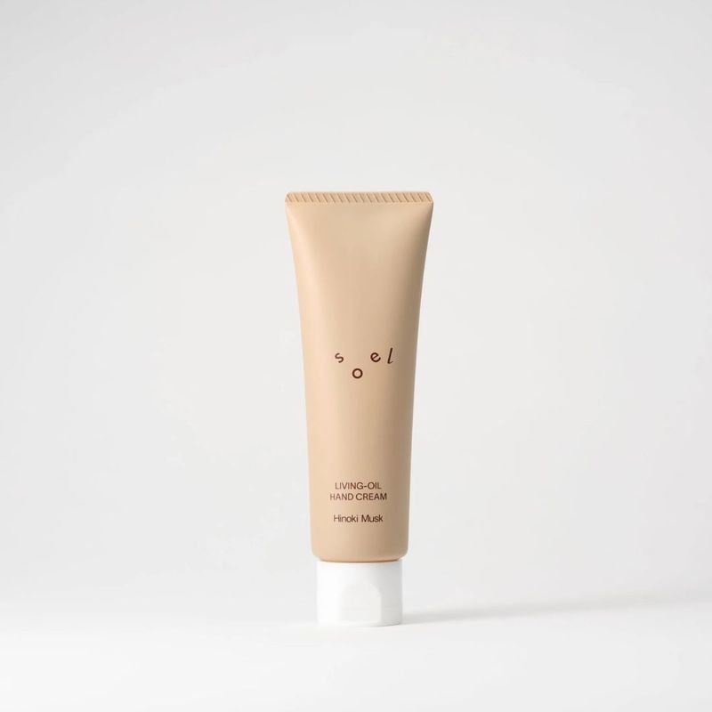 LIVING-OIL ハンドクリーム Hinoki Musk 50g