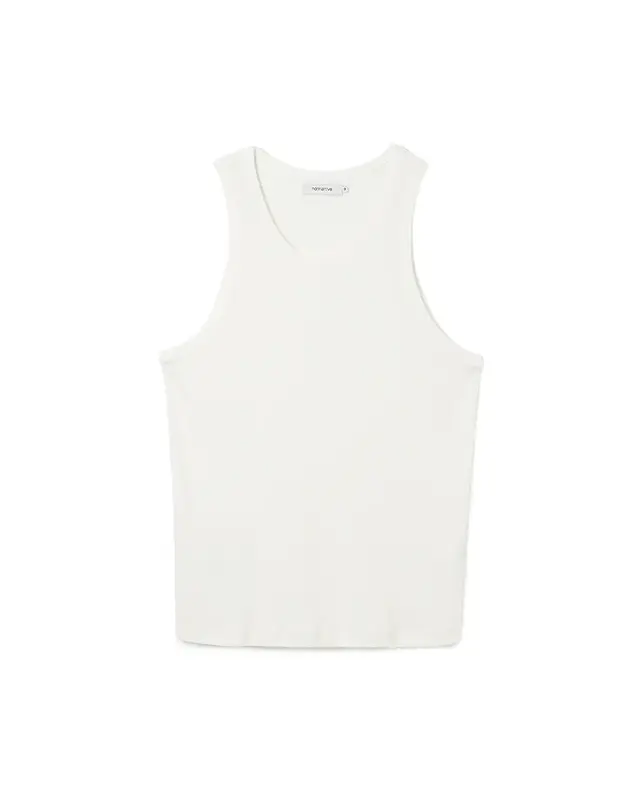 COACH TANK TOP COTTON CUPRO RIB