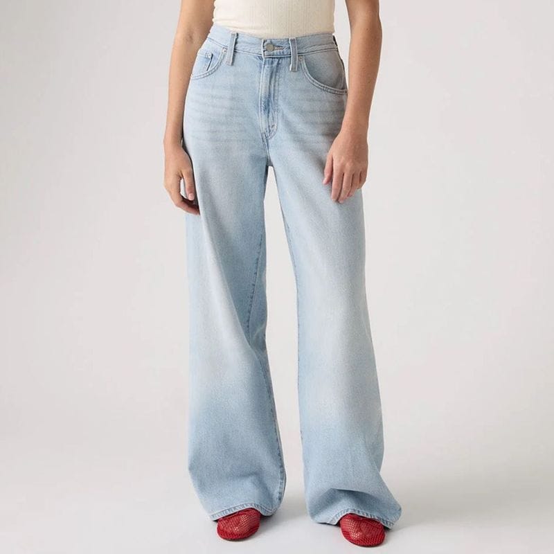 CINCH WIDE LEG ジーンズ ライトインディゴ