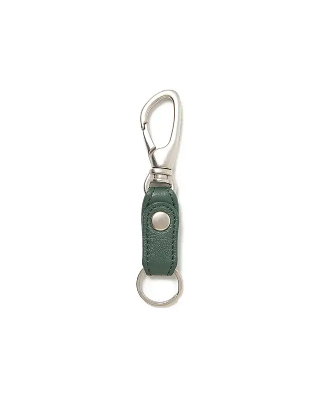 WORKER KEY RING WITH LEATHER CORD
