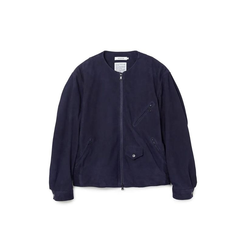 RIDER BLOUSON SHEEP NUBUCK LEATHER WITH WINDSTOPPER