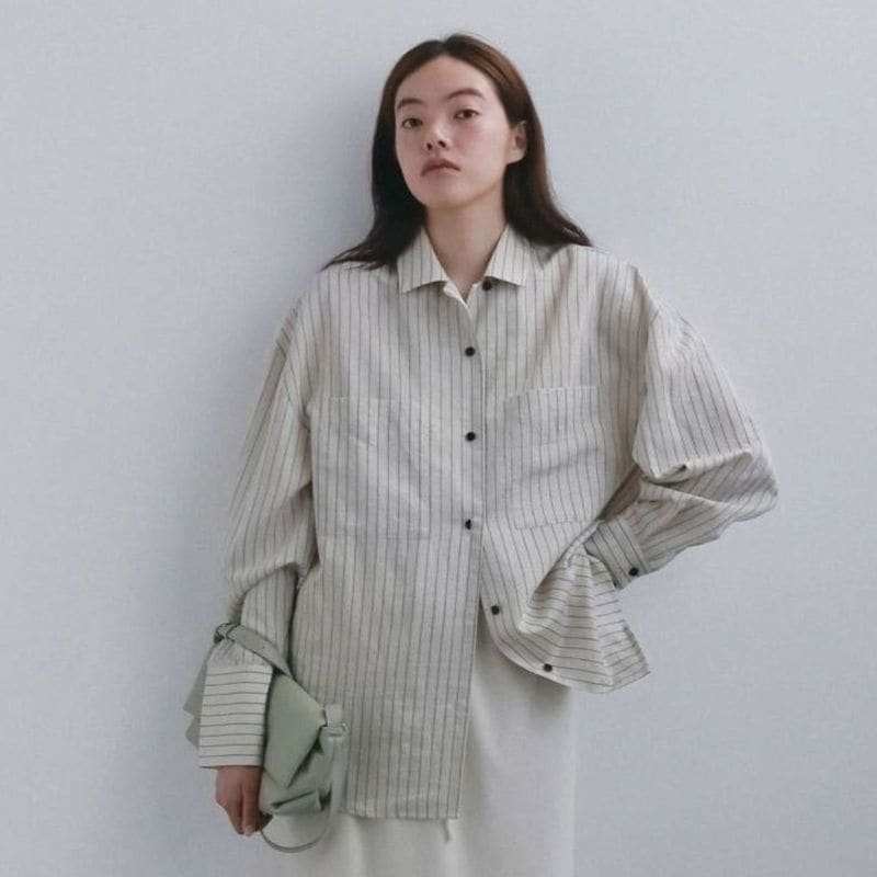 Opencollar Stripe Shirts 