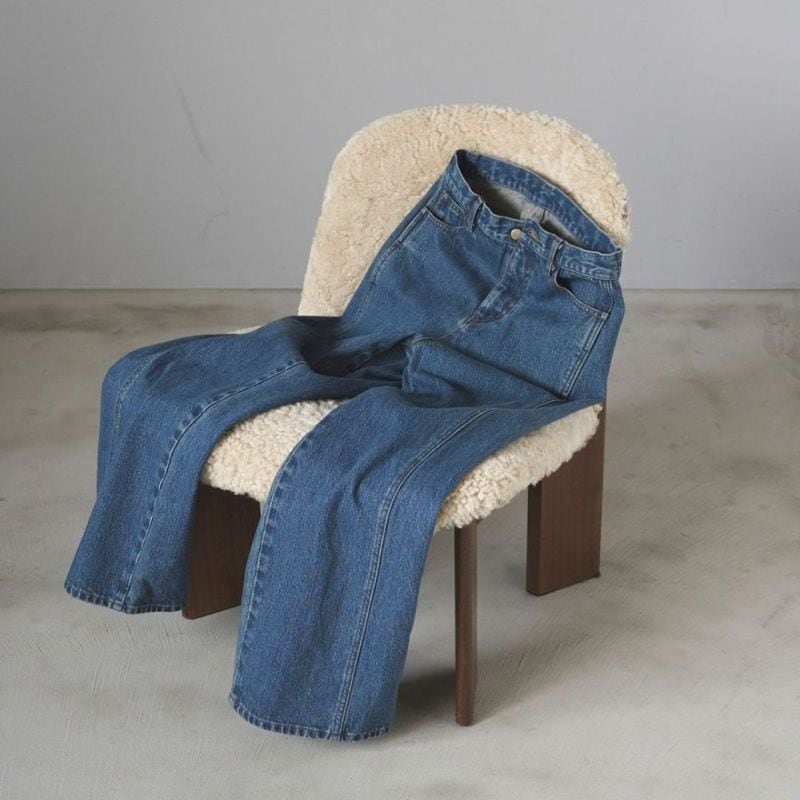 Panel Loose Denim