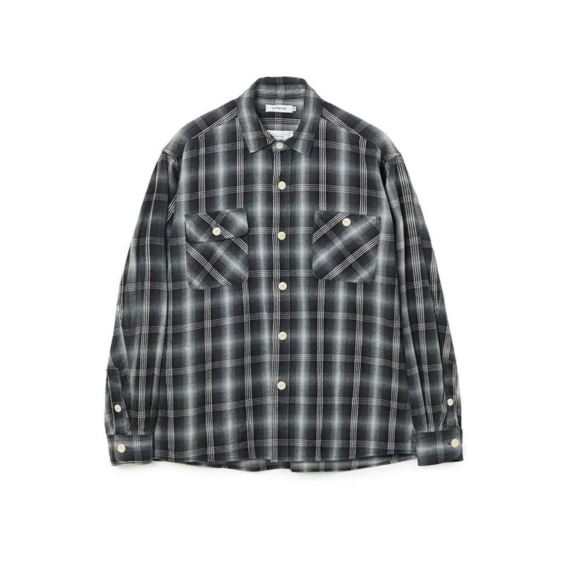 Rafu × nonnative WORKER SHIRT JACKET COTTON TWILL OMBRE CHECK