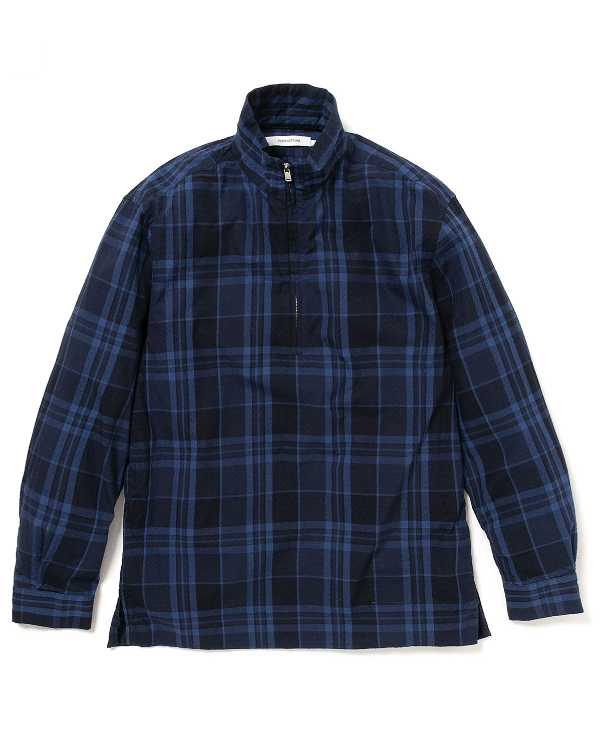 MARINER PULLOVER L/S SHIRT COTTON PUNCHING MADRAS CHECK