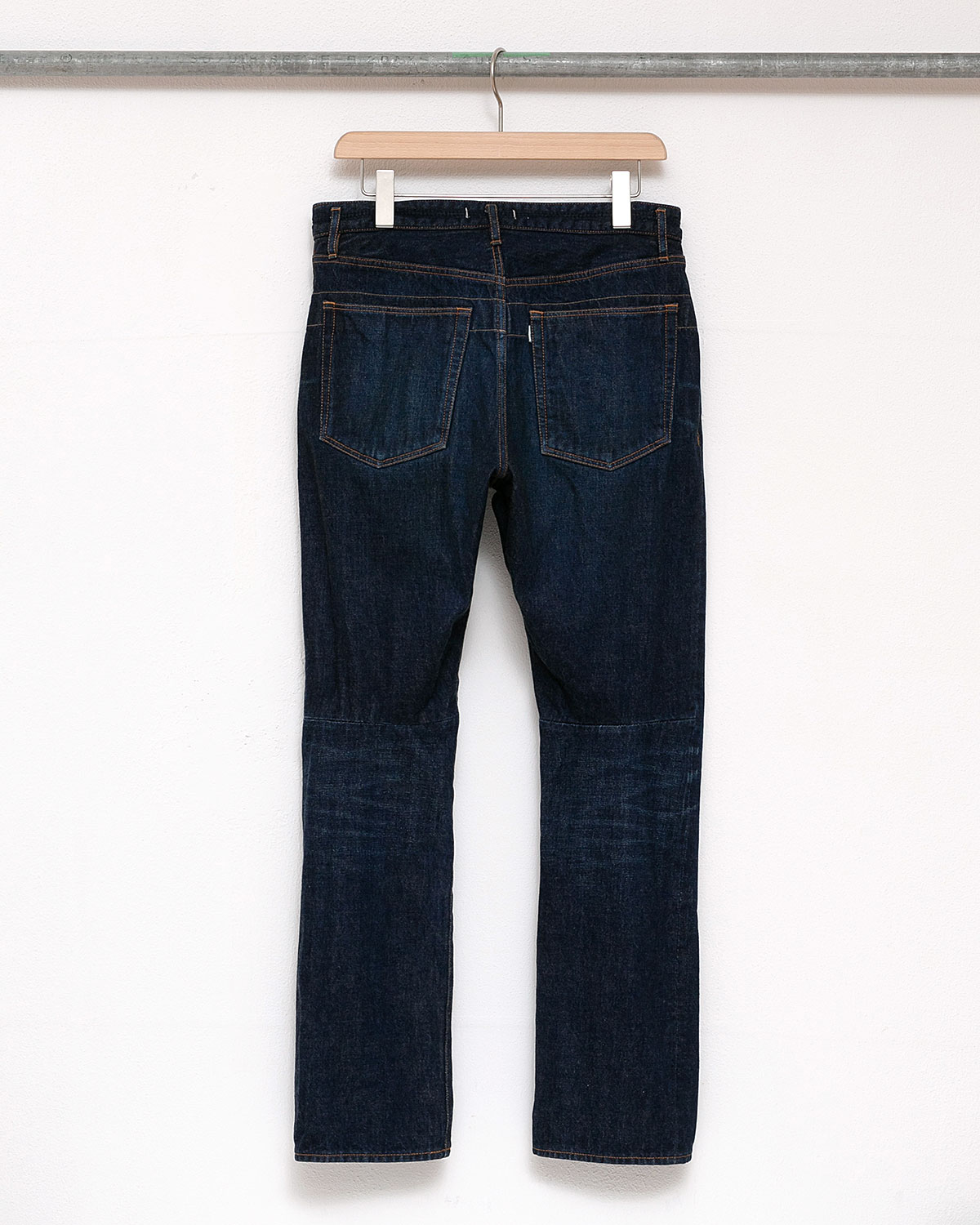 DWELLER 5P JEANS TP COTTON 13.5oz SELVEDGE DENIM VW DARK