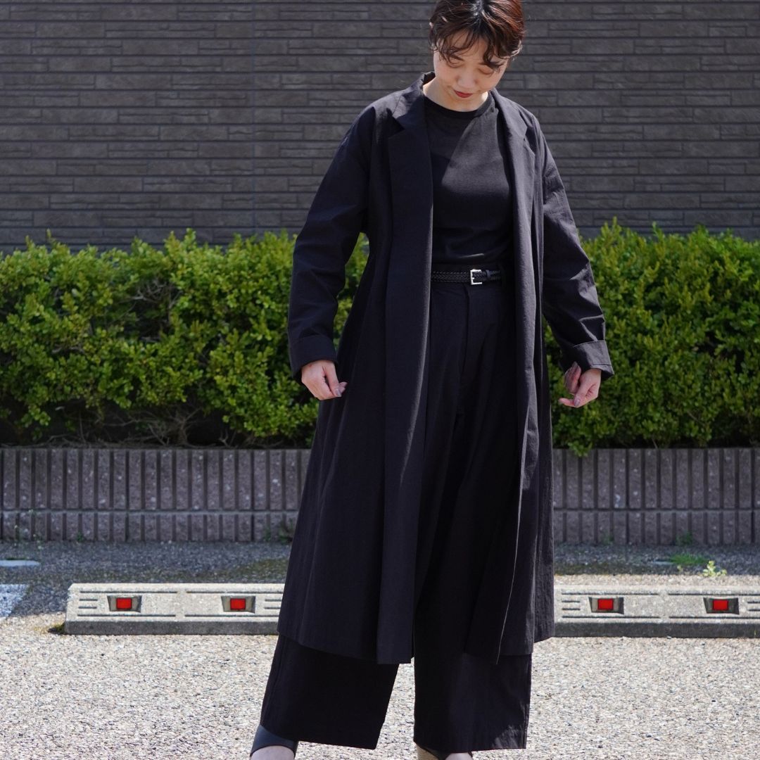 STANDARD / dump | ATELIER COAT / BLACK