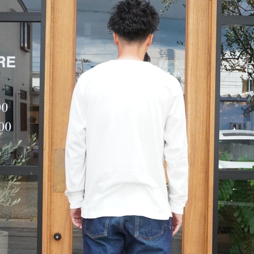 DWELLER L/S HENRY NECK TEE COTTON JERSEY | nonnative | A(e)_