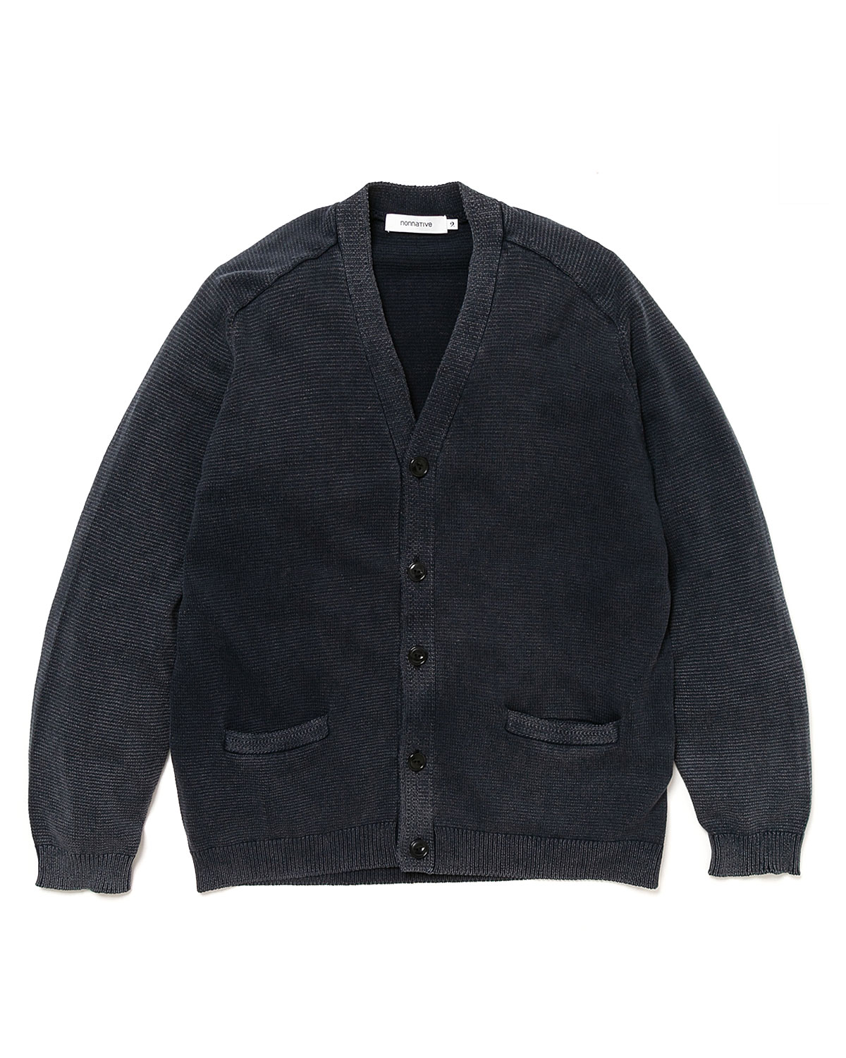nonnative ウール100% ダークブルーカーディガン サイズ2 nonnative ウール100% ダークブルーカーディガン サイズ2