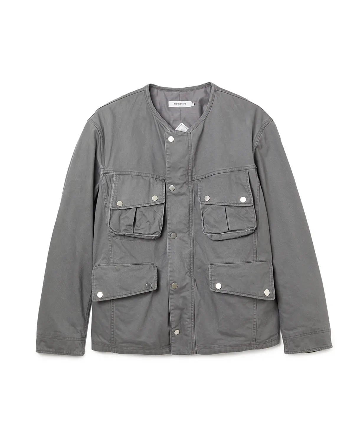 RIDER JACKET COTTON DRILL PIGMENT DYE WITH WINDSTOPPER | nonnative